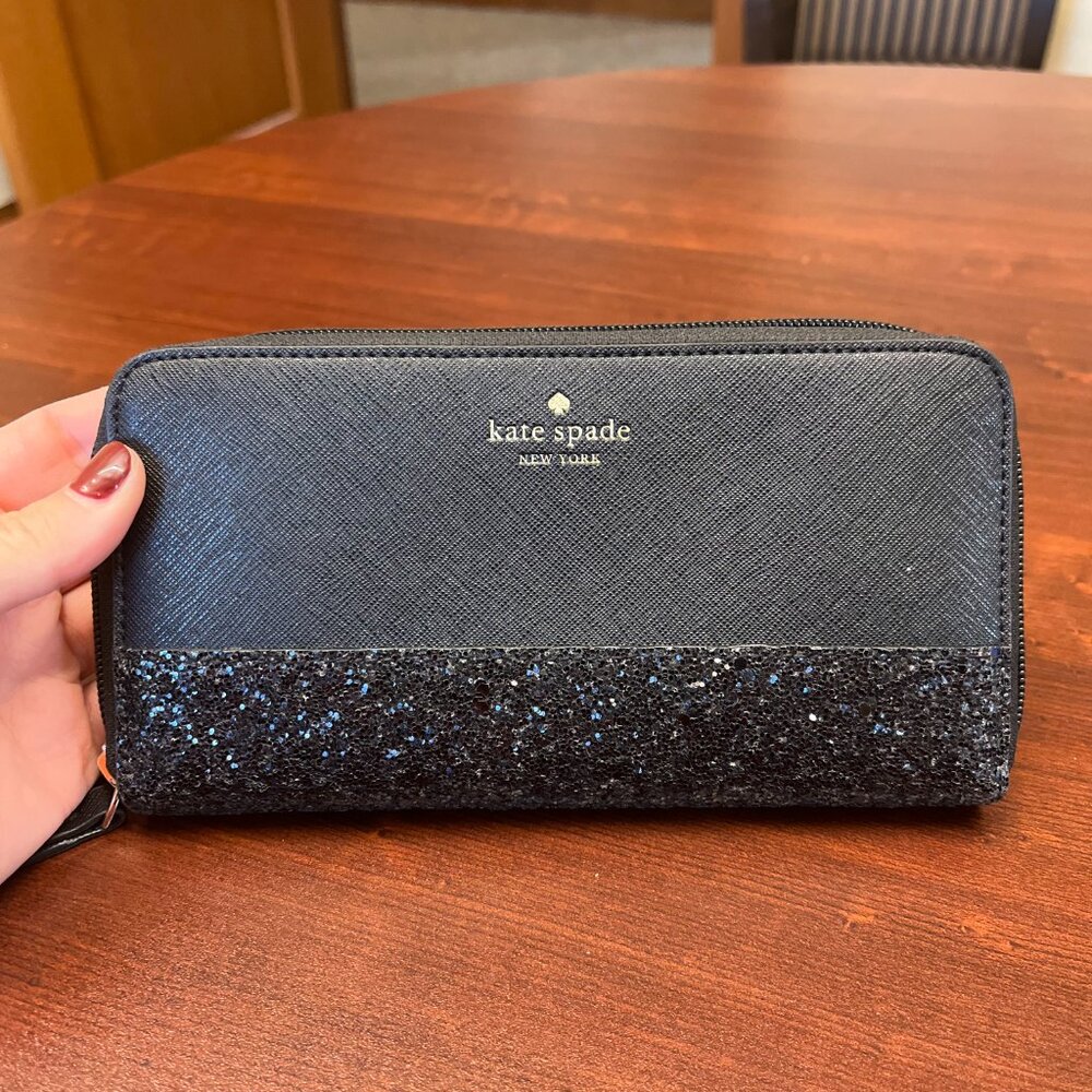 Wallet - Kate Spade - Greta Court Glitter Neda